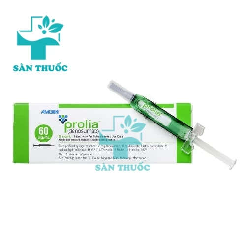 Prolia 60mg Amgen - Thuốc điều trị loãng xương của Mỹ